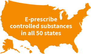 E-prescribe controlled substances in all 50 states
